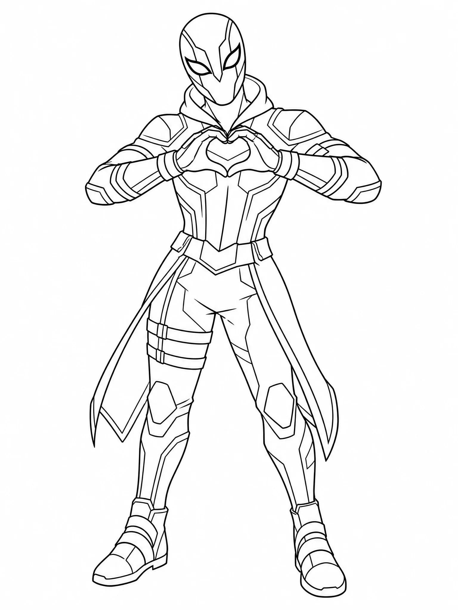 Deadpool Heart Hands