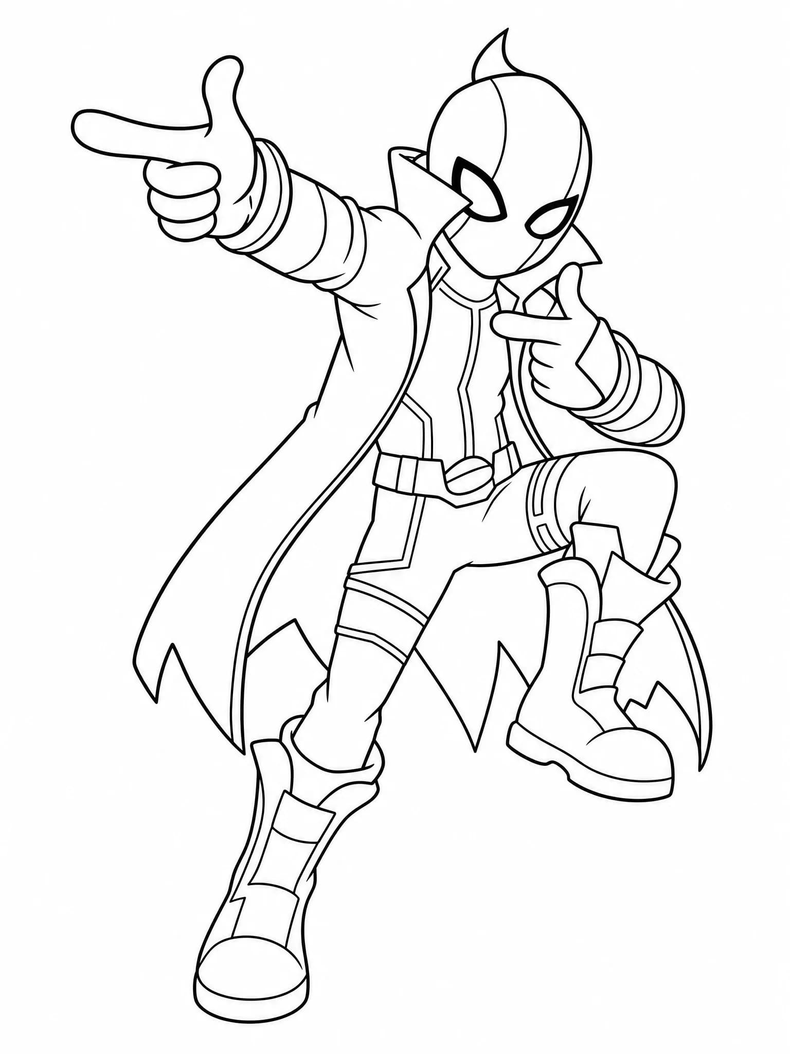 Deadpool Funny Action Pose