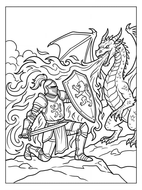 Brave Knight Shielding
